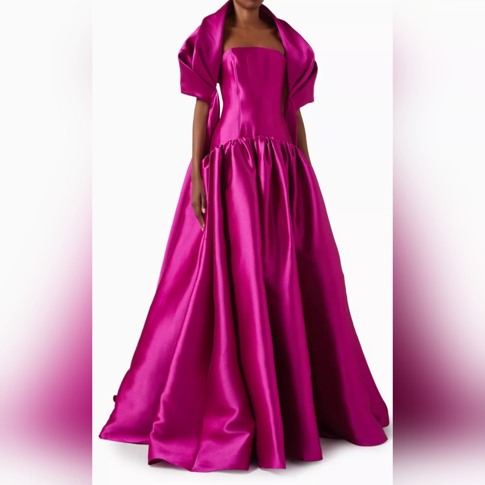 Solace London Fuchsia Maxi Dress